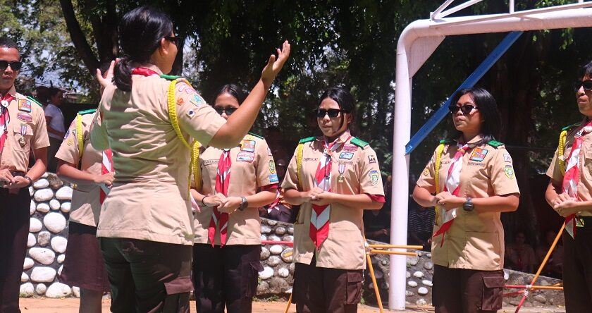 SMA Yos Sudarso Rayakan Hari Pramuka ke-62